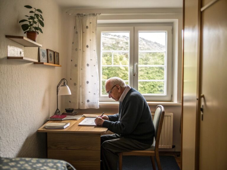 Eine Person füllt das Kontaktformular von Die Alltagsfeen aus