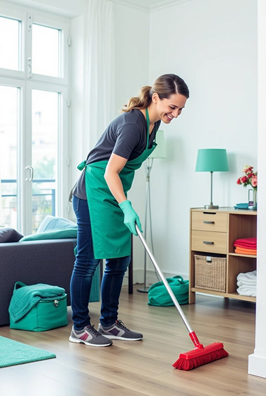 Alltagshilfe Baesweiler ordentliches modernes Wohnzimmer