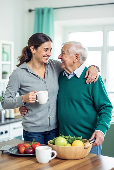 Alltagshilfe Borchen unterstützt Seniorin im Haushalt