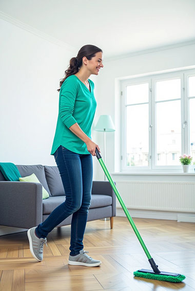 Alltagsfee bei der Alltagshilfe in Telgte im Wohnzimmer